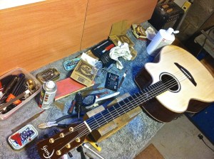 Guitar restring north east