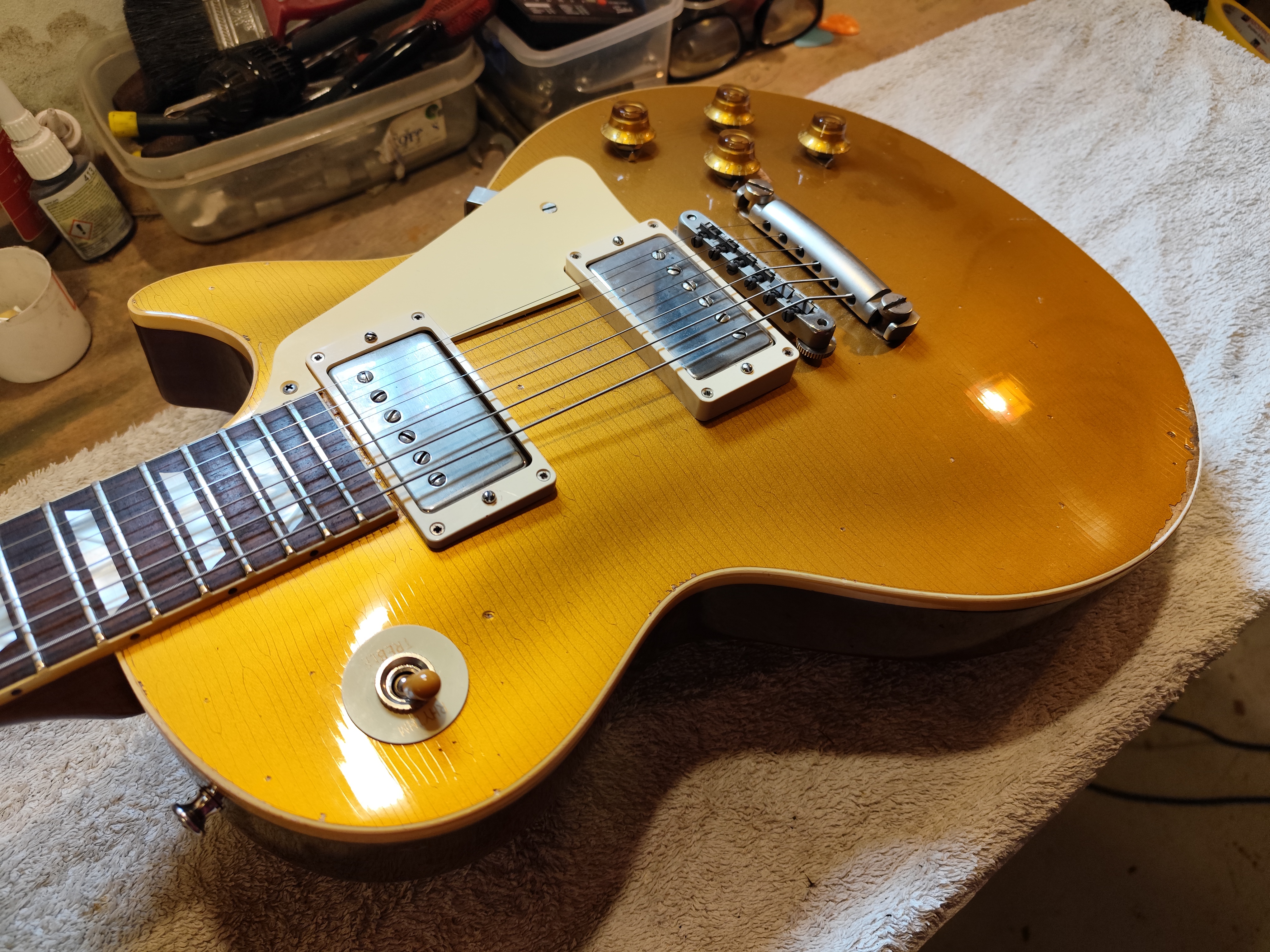 Gibson Les Paul 57′ Custom Shop 60th Anniversary Goldtop | John